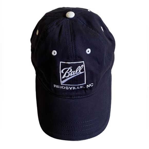 OTTO Ball Reidsville, NC Baseball Hat Cap Navy Blue Adjustable One Size Adult - Picture 2 of 10